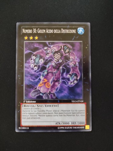Numero 30 golem - numero,