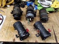 Lotto Stock 5 Compressori  Trombe Auto vintage Epoca Boss, Poli, Umus Car Horn