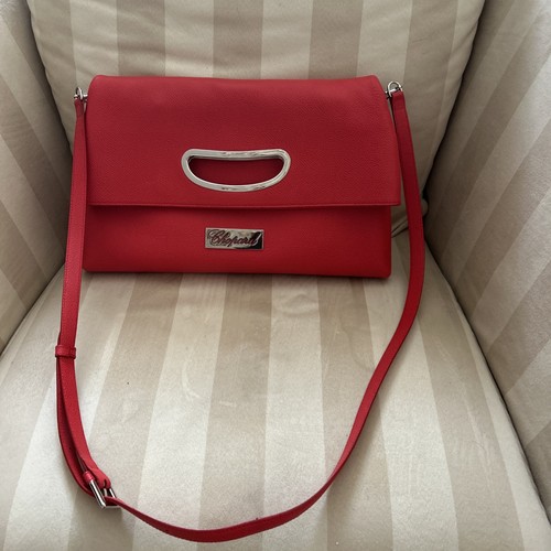 Borsa chopard rosso corallo - chopard,