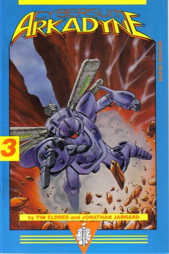 Cybersuit arkadyne fumetto 3 - arkadyne, #3