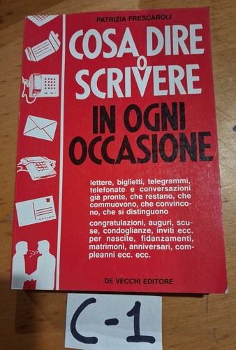 Libro cosa dire scrivere - libro,