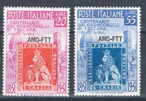 1951 trieste toscana serie - 1951, a