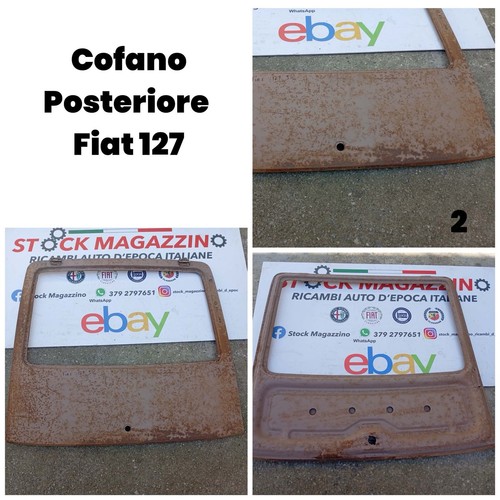 Cofano baule posteriore fiat - cofano,