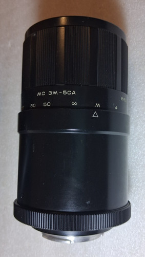 Obiettivo mto 8 500 - mc, 8/500