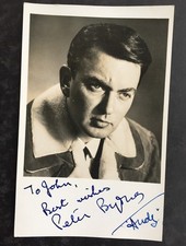 Peter byrne signed - "andy", in