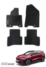 Set Kit 4 Tappeti Tappetini In Moquette Velluto Per Auto Kia Sportage Originali