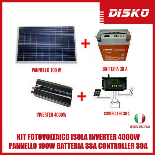 Kit fotovoltaico isola - kit,