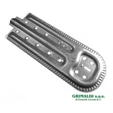 BRUCIATORE IN LAMIERA FORNO A GAS BOMPANI 31CM X 11CM E UNIVERSALE PER BARBECUE