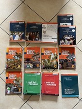 Grande lotto di 77 libri scolastici misti + CD in omaggio