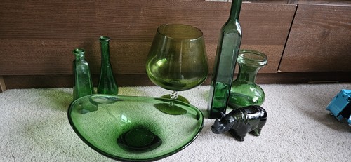 Confezione vetro verde - confezione,
