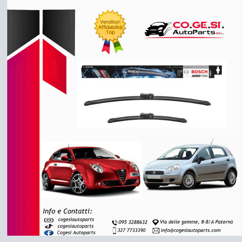 Kit spazzole tergicristallo - kit,