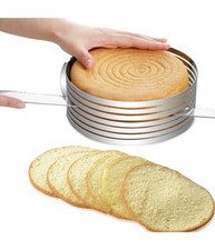 Affettatorte Taglia Affetta Torta Regolabile Da 16 20 Cm Stampo Anello Acciaio