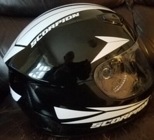 HELMET / TANK SCORPION TRON STYLE STICKERS DECALS WHITE GLOSS COLOURS XMAS GIFT 