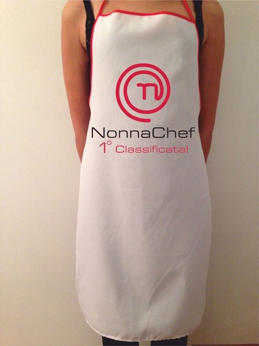 Grembiule bianco cucina donna - bianco,