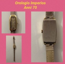 Orologio Imperios Carica Manuale - Anni 70 - Calibro FHF/ST 69-21 - mm 18x35