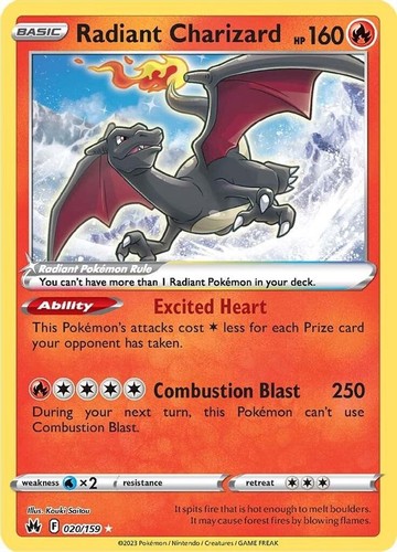 Radiant charizard 020 - charizard,