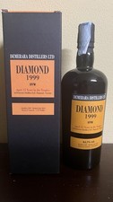 RUM DEMERARA DIAMOND 1999  SVW   - VELIER - VERY RARE RUM -WITH BOX