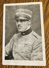 CARTOLINA AVIAZIONE BARACCA 1918 Edita A Lugo A Pochi Giorni Dalla Morte RARA