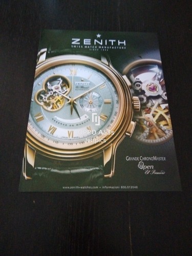 Zenith grande chronomaster - zenith,