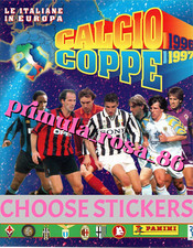 PANINI SCEGLI FIGURINE MANCANTI CALCIO COPPE 1996 1997 MANCOLISTA 1 - 144