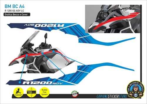 Adesivi becco serbatoio - becco, moto