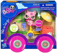 Littlest Pet Shop Pink Kitty