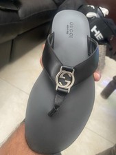 GUCCI sandali uomo pelle Come Nuovi Taglia 9.5