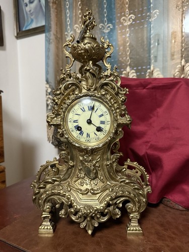 Antico orologio tavolo - antico, da