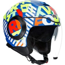 CASCO AGV JET Doppia Visiera