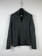 Black C.P. Company Half-zip Sweater