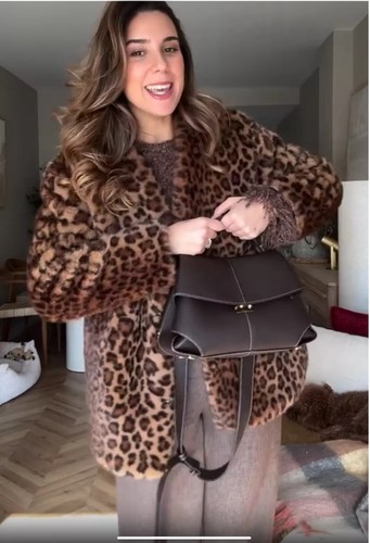 Cappotto pelliccia sintetica