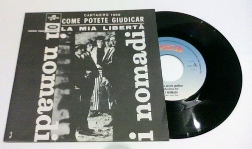 Nomadi giri del 1966 - 45,