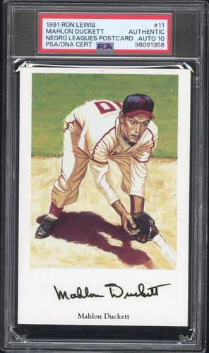 Mahlon duckett auto psa - duckett,