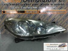 RICAMBI USATI 89309081 FARO ANTERIORE DESTRO PASSEGGERO PEUGEOT 307 Berlin 93730