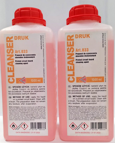 Liquido lavaggio ultrasuoni