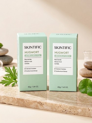 Skintific mugwort acne - skintific, clay