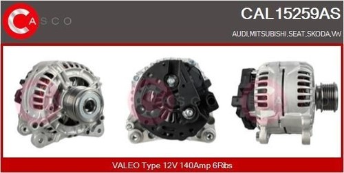 Alternatore casco cal15259as - alternatore,