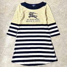 Abito Burberry blu etichetta a