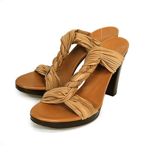 Gucci sandali tacco - , grosso