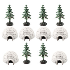  1 Set Figurine Igloo in
