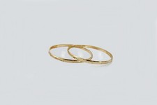 Coppia Bracciale Vintage Bambino Ragazza Ragazzo Ragazzi Ragazzi Migliori Riempiti Oro 1/20 14K