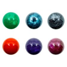 QANBA Mineral Series Balltop finitura marmo 35 mm Topball per bastoncini Qanba Sanwa