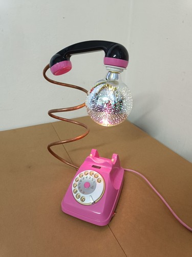 Telefono lampada vintage - lampada,