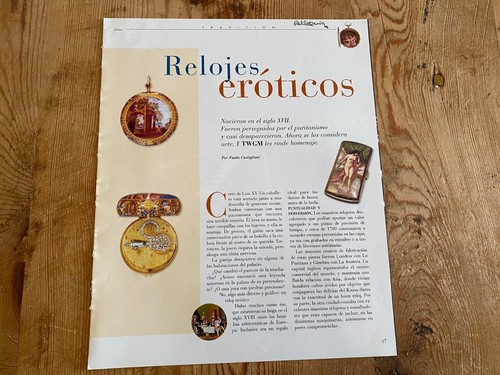 Articolo rivista orologi - rivista,