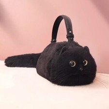 Borsa gatto realistica in - 3d,