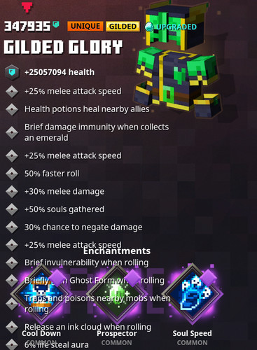 Minecraft dungeons gloria - minecraft,