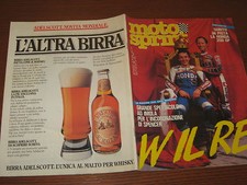 MOTOSPRINT 1983/36 TEST FREDDIE SPENCER CAMPIONE DEL MONDO PUBBLICITA' ADELSCOTT