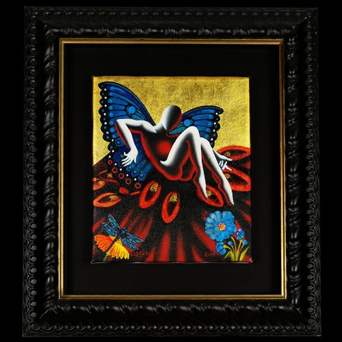 Mark kostabi olio - kostabi, ,