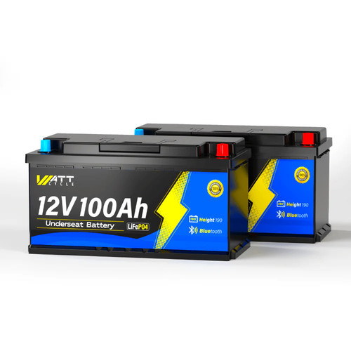Batteria 12v 100ah sottosella - 12v,