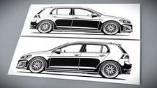 Adesivo golf mk7 - mk7, gti